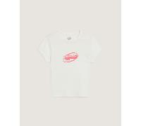 Vans - Camiseta V2K Cameron, Mujer, Blanco, Talla: XL