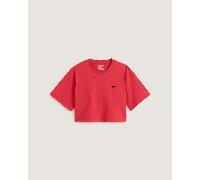 Vans - Camiseta W SALTON RELAX CROP, Mujer, Rosa, Talla: L