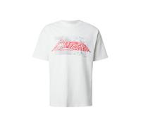 VANS Camiseta 'WAVE CHECK' gris / rojo / blanco S gris / rojo / blanco