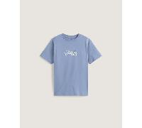 Vans - Camiseta Wild Circle de niños (8-14 años), Azul, Talla: S
