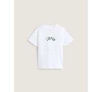 Vans - Camiseta Wild Circle de niños (8-14 años), Blanco, Talla: S