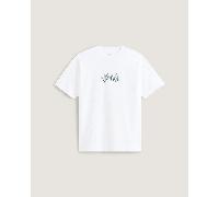 Vans - Camiseta Wild Circle, Hombre, Blanco, Talla: XS