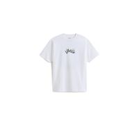VANS Camiseta 'Wild Circle' verde oscuro / naranja claro / blanco L verde oscuro / naranja claro / blanco