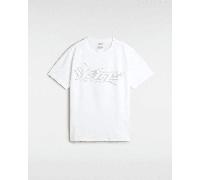 Vans - Camiseta Y2V, Mujer, Blanco, Talla: XXS
