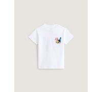 Vans - Camiseta Yolo Penguin de niños pequeños (2-8 años), Blanco, Talla: 4-5A