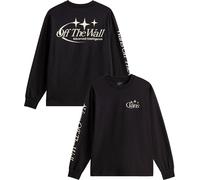 Vans - Camisetas - Advanced Vee LS Tee Black - Talla M - Negro Negro M