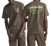 Camiseta vans art production ss coal marrón hombre L