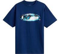 Vans - Camisetas - Bevel Flame SS Tee Deep Indigo - Talla L - Azul marino Azul marino L