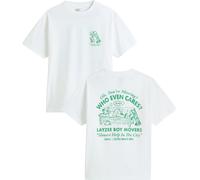 Vans - Camisetas - Moving Co SS Tee White - Talla M - Blanco Blanco M
