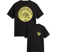 Vans - Camisetas - Scratched Records SS Tee Black - Talla XL - Negro Negro XL