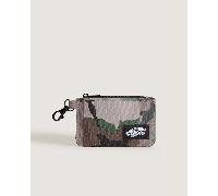 Vans - Cartera Off The Wall con cremallera, Hombre, Gris, Talla: Talla única