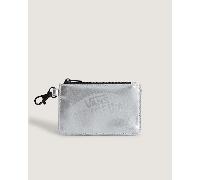 Vans - Cartera Off The Wall con cremallera, Hombre, Gris, Talla: Talla única