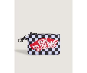 Vans - Cartera Off The Wall con cremallera, Hombre, Negro, Talla: Talla única