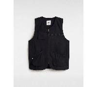 Vans - Chaleco utilitario Spade Premium, Hombre, Negro, Talla: XXL