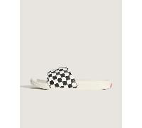 Vans - Chanclas Slide-On Checkerboard La Costa, Hombre, Negro/Blanco, Talla: 38