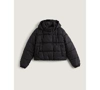 Vans - Chaqueta acolchada corta Hillgate, Mujer, Negro, Talla: XXL