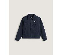 Vans - Chaqueta con cremallera Mcavoy Station de niños (8-14 años), Azul, Talla: S