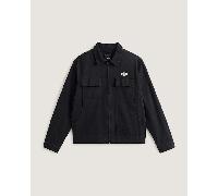 Vans - Chaqueta con cremallera McAvoy Station, Hombre, Negro, Talla: XXL