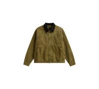 Vans - Nico Chore Canvas Jacket Olive Brown, Hombre, Beis, Talla: S