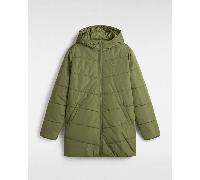 Vans - Chaqueta larga MTE Foundry, Mujer, Verde, Talla: L