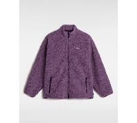 Vans - Chaqueta Sherpa con cremallera integral Jazzy, Hombre, Púrpura, Talla: L