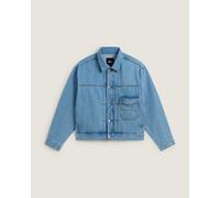 Vans - Chaqueta vaquera Check-5 Trucker, Hombre, Azul, Talla: XS