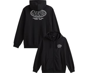 Vans - Chaquetas - World Tour Loose Full Zip Black - Talla L - Negro Negro L
