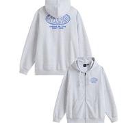 Vans - Chaquetas - World Tour Loose Full Zip Light Grey Heather - Talla M - Gris Gris M