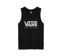 Vans Checker Impact Muscle Tank Camiseta, Negro, M para Mujer