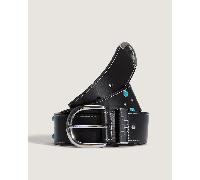 Vans - Cinturón premium con tachuelas, Hombre, Negro, Talla: 30