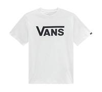 Vans Classic Boys Camiseta, Blanco (White/Black), M para Niños