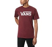 Vans Classic, Camiseta Hombre, Rojo (Port Royale-White K1O), Small