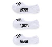 Vans Classic Canoodle (US 1-6, 3-pack), calcetines hombre Niñas, White-Black,