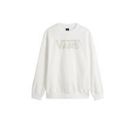Vans Classic Crew-B Sudadera, White, XL para Hombre