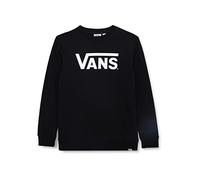 Vans Classic Crew Sudadera, Black, S Unisex Niños