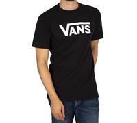 Vans Classic Drop V tee Camiseta Hombre, Black-White, M