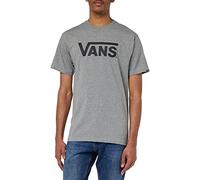 Vans Classic Drop V tee Camiseta Hombre, Grey Heather-Black, M