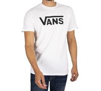 Vans Classic Drop V tee Camiseta Hombre, White-Black, S