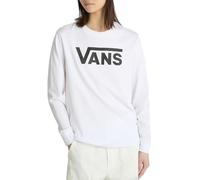 Vans Classic LS tee Camiseta, Blanco, XS para Hombre