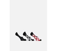 Calcetines Vans Classic invisibles negro rojo blanco (3 pares) - 42-47