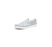 Vans Classic Slip-On, Zapatillas de Lona con Diseño de Cuadros, Gris y Blanco (Gris, Sistema Tallas Calzado EU, Adulto, Números, Mediano, 40)