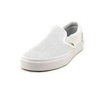 Vans - Classic Slip-on, Zapatillas Unisex Adulto, Blanco (Perf Leather/White), 35 EU