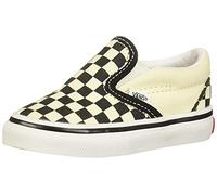 Vans Classic Slip-on, Zapatillas Unisex niños, Blanco Black And White Checker White, 31.5 EU