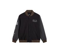 Vans Crazy Eddy Baseball Jacket Black/asphalt Talla: XL | Bombers Outlet | Hombre | Negro
