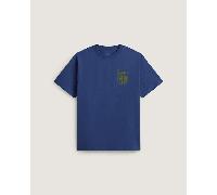 Camiseta Vans Cut And Paste Ss Hombre True Azul Marino S