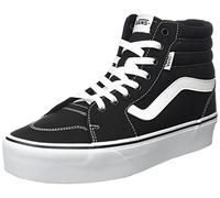 Vans Zapatillas Filmore Hi Platform Canvas Negro/Blanco Mujer 36 EU