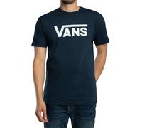 Vans de los hombres Camiseta con logo clásico, Azul