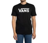 Vans de los hombres Camiseta con logo clásico, Negro