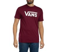 Vans de los hombres Camiseta con logo clásico, rojo