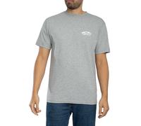 Vans de los hombres Camiseta con logotipo en la espalda de doble estándar, Gris